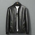 "Brentford" Plant - Based Leather Jacket (Brown XS) - | Zavonix