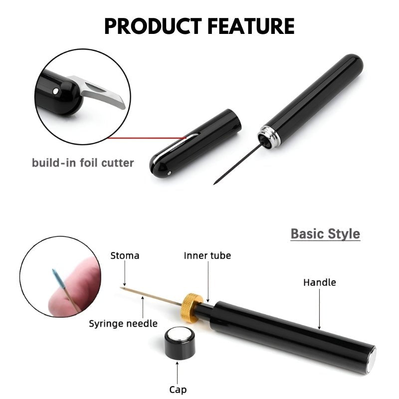 BrewLift Wine Opener | Air Pressure Design 2