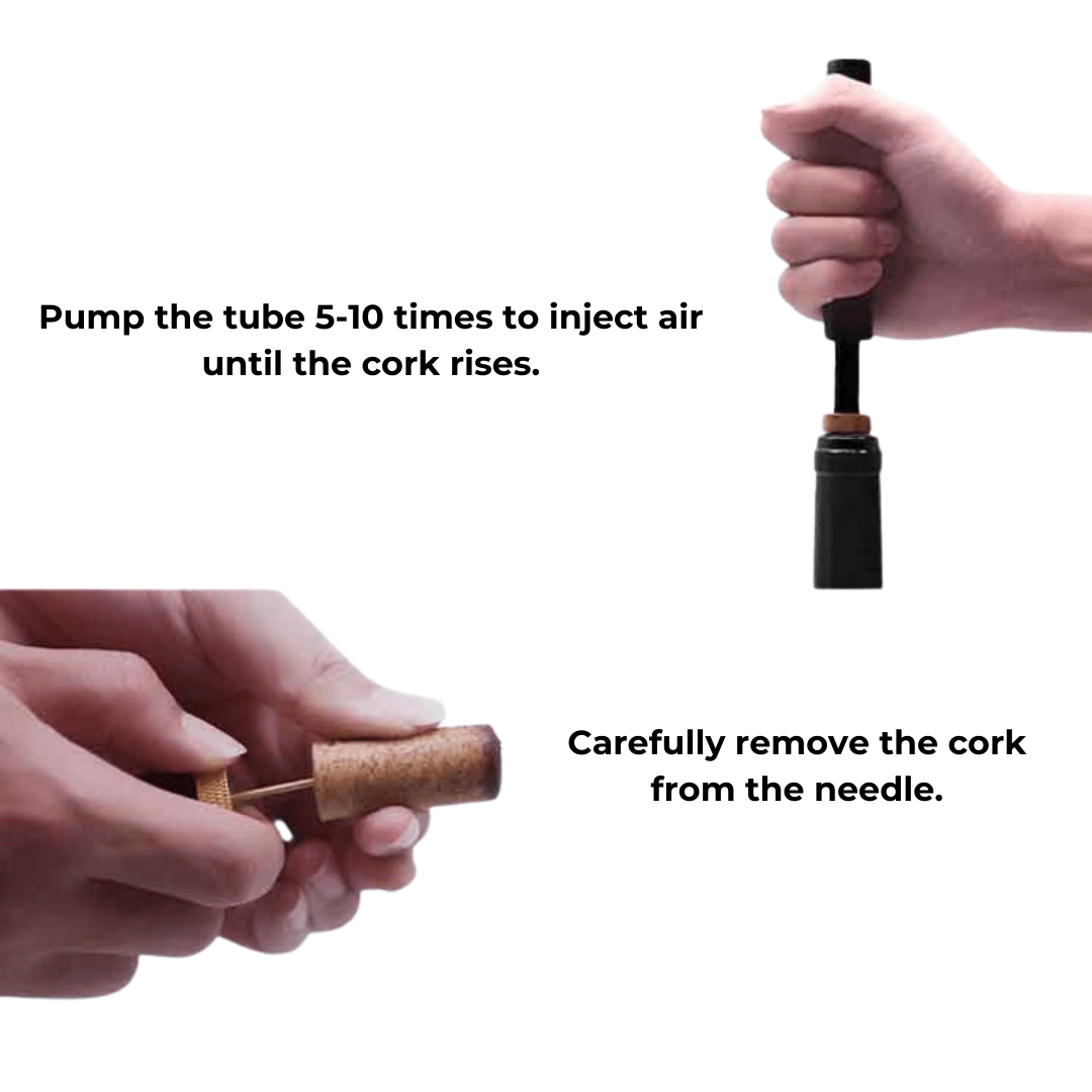 BrewLift Electric Wine Opener | Air Pressure, Stainless Steel 4