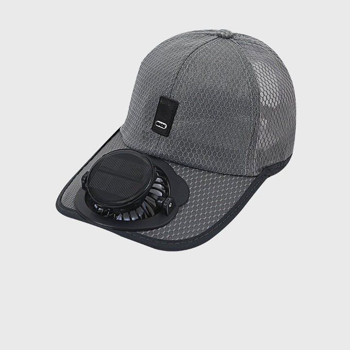 Brightair Solar Fan Baseball Cap Upf50 Brim Product Image 01