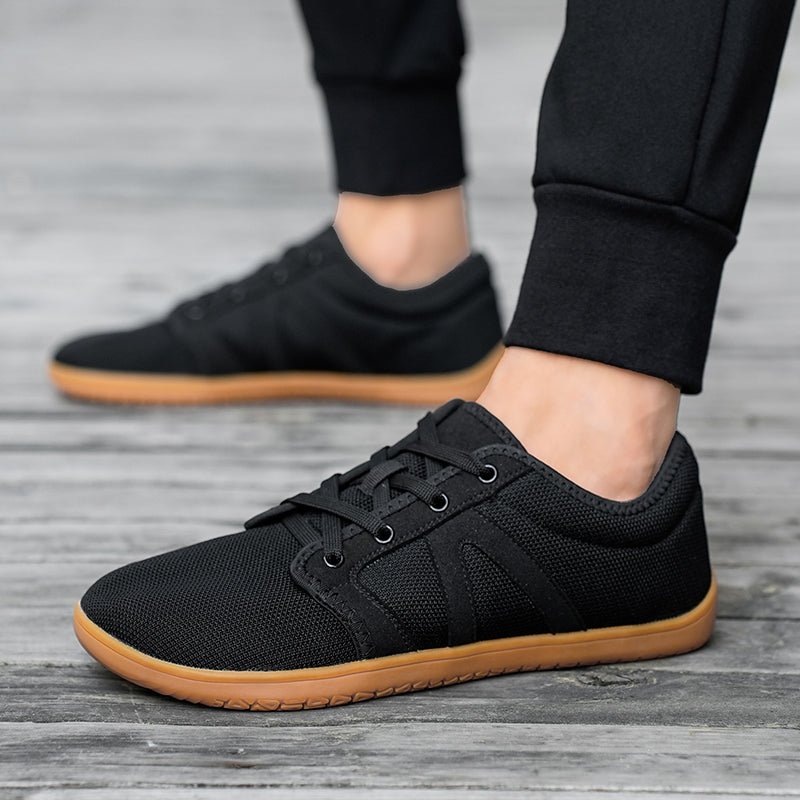 Bronoir Streets™ — Sleek Barefoot Freedom Daily (Red Women 5 - 5.5 | Men 4.5 | EU 36) - | Zavonix