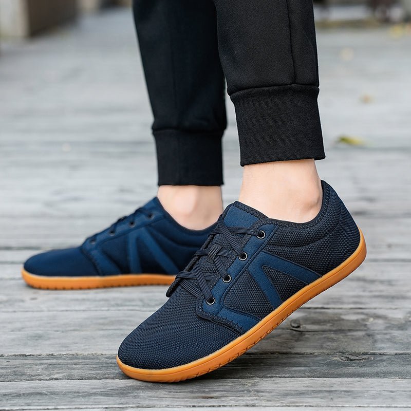 Bronoir Streets™ — Sleek Barefoot Freedom Daily (Red Women 5 - 5.5 | Men 4.5 | EU 36) - | Zavonix