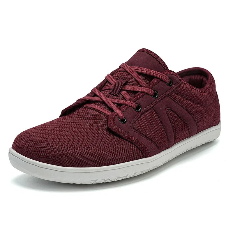 Bronoir Streets™ — Sleek Barefoot Freedom Daily (Red Women 5 - 5.5 | Men 4.5 | EU 36) - | Zavonix