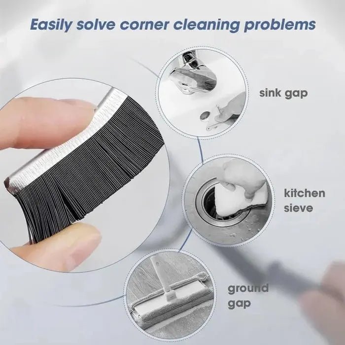 BruteEdge™ Crevice Brush — Dominate Dirt with Power and Precision in Every Hidden Spot ( ) - | Zavonix