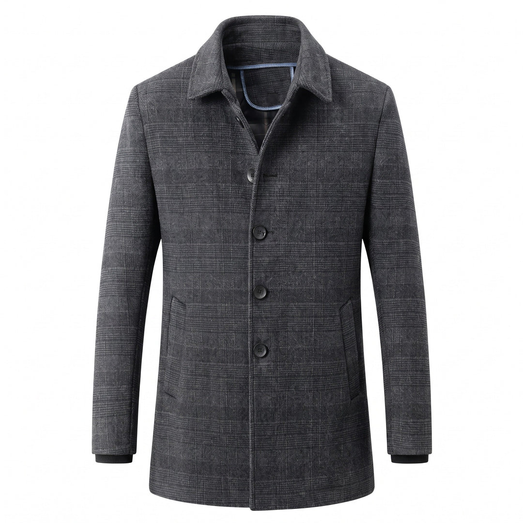 Brynaldor Check Car Coat product image 1