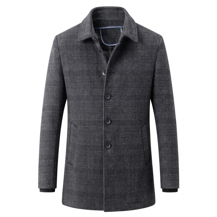 Brynaldor Check Car Coat product image 1