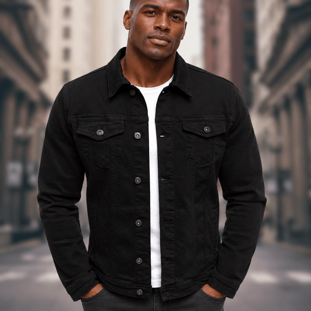 Brynquessal Cotton Trucker Jacket product image 3
