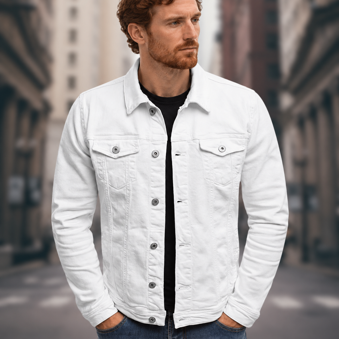 Brynquessal Cotton Trucker Jacket product image 4
