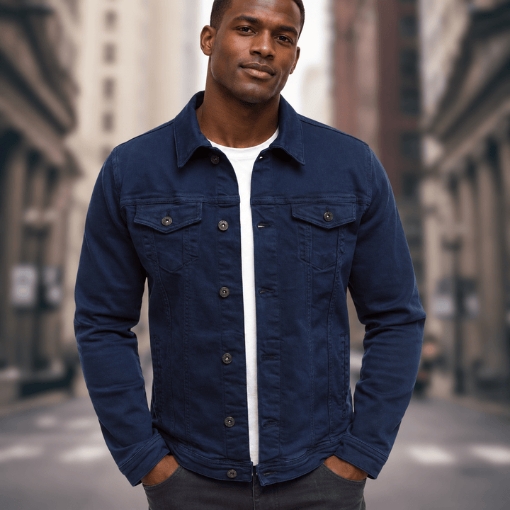 Brynquessal Cotton Trucker Jacket product image 5