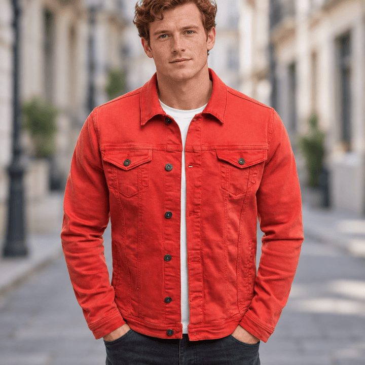 Brynquessal Cotton Trucker Jacket product image 7