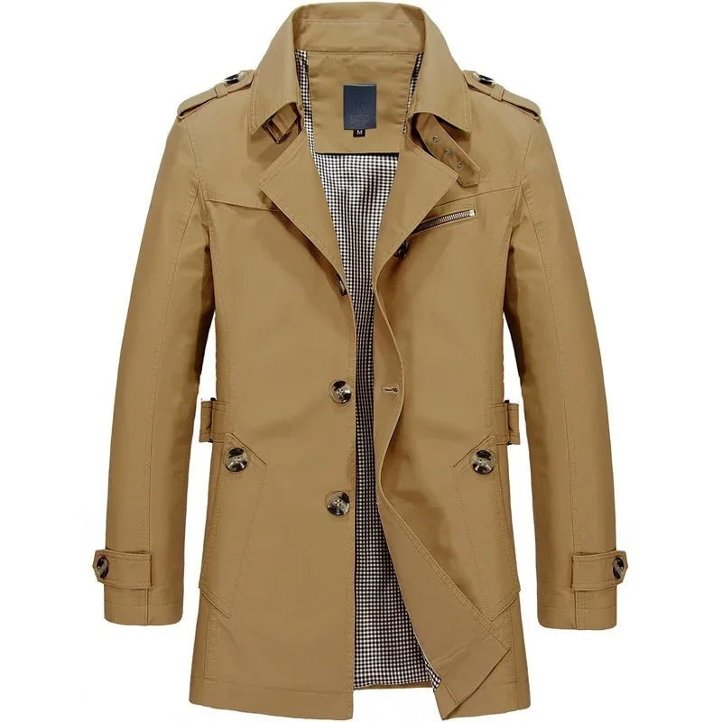 Brynthavor Single-Breasted Trench Coat product image 8