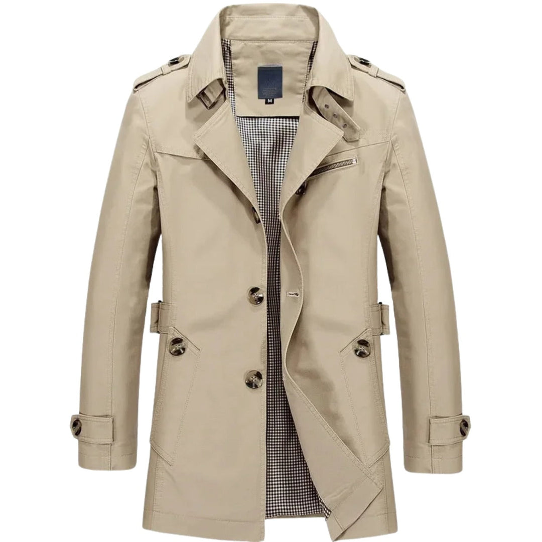 Brynthavor Single-Breasted Trench Coat product image 12