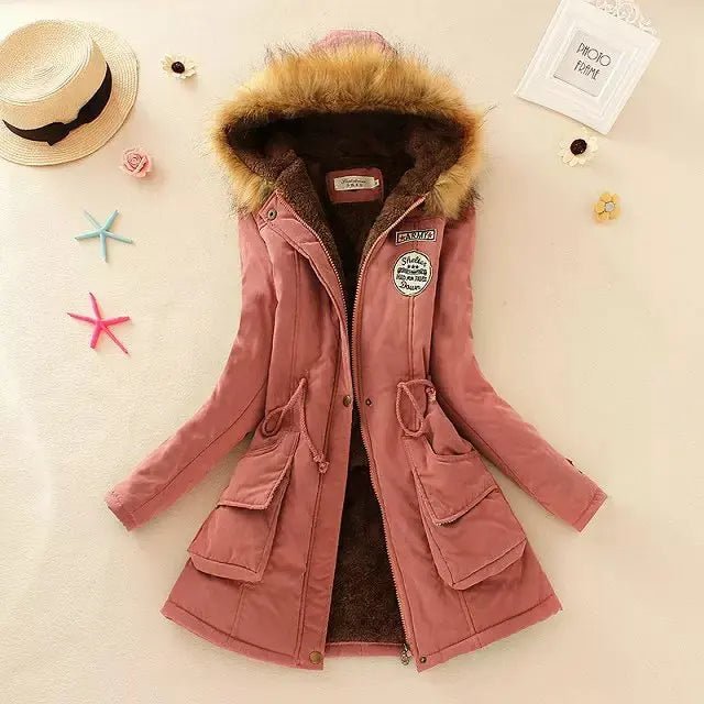 "Burning Summer" Winter Coat (Red S) - Jacket | Zavonix