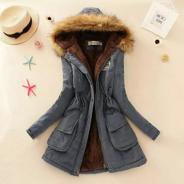 "Burning Summer" Winter Coat (Red S) - Jacket | Zavonix