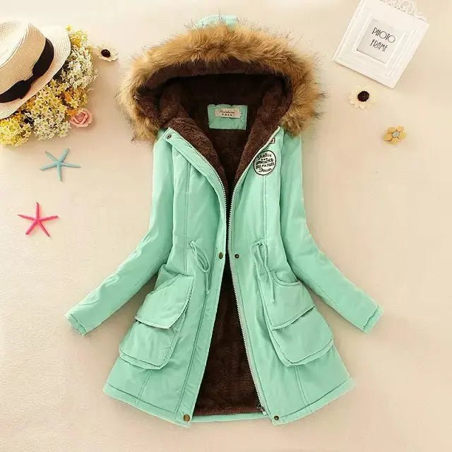 "Burning Summer" Winter Coat (Red S) - Jacket | Zavonix