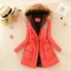 "Burning Summer" Winter Coat (Red S) - Jacket | Zavonix