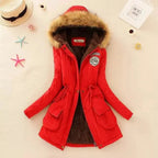 "Burning Summer" Winter Coat (Red S) - Jacket | Zavonix