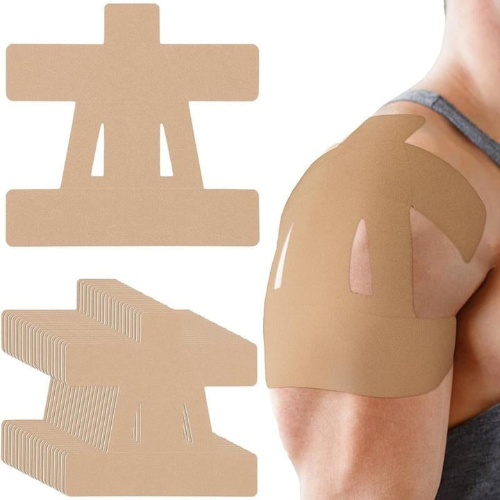 🔥!!BUY MORE SAVE MORE - SportPro Shoulder Tape for Shoulder Pain Relief (Beige 20 PCS (SAVE 10%OFF &amp; FREE SHIPPING)) - | Zavonix
