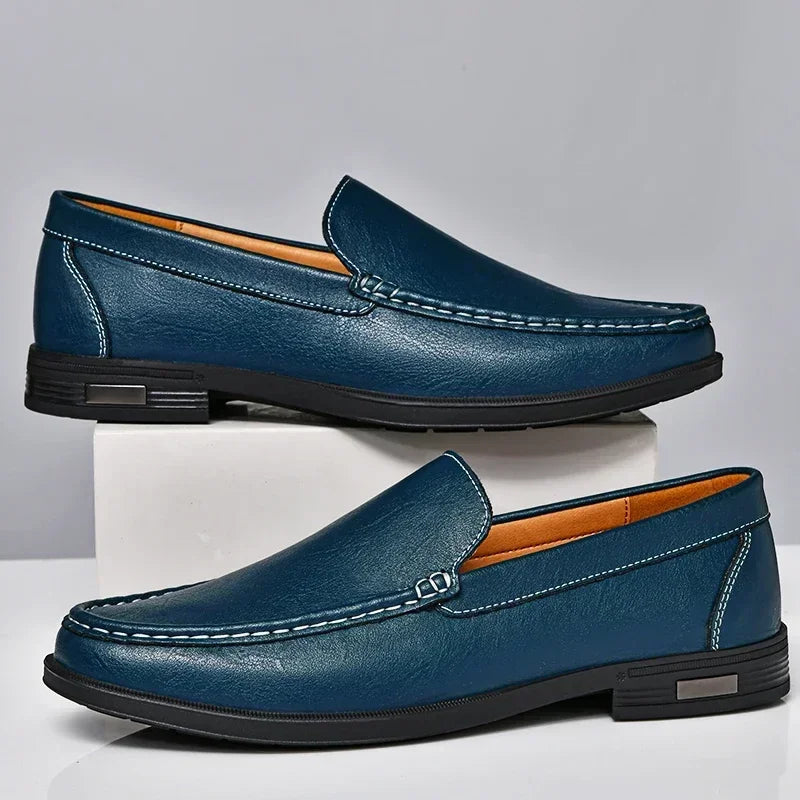 Alvaro - Genuine Leather Slip-On Shoes