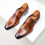 Eliot — Genuine Leather Dress Shoes with Cushioned Comfort