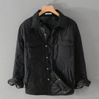 Corven — Quilted Lightweight Insulated Jacket for Cold Weather (Black S) - | Zavonix