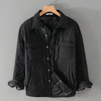 Corven — Quilted Lightweight Insulated Jacket for Cold Weather (Black S) - | Zavonix