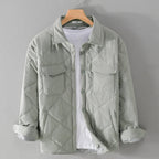 Corven — Quilted Lightweight Insulated Jacket for Cold Weather (Light Green S) - | Zavonix