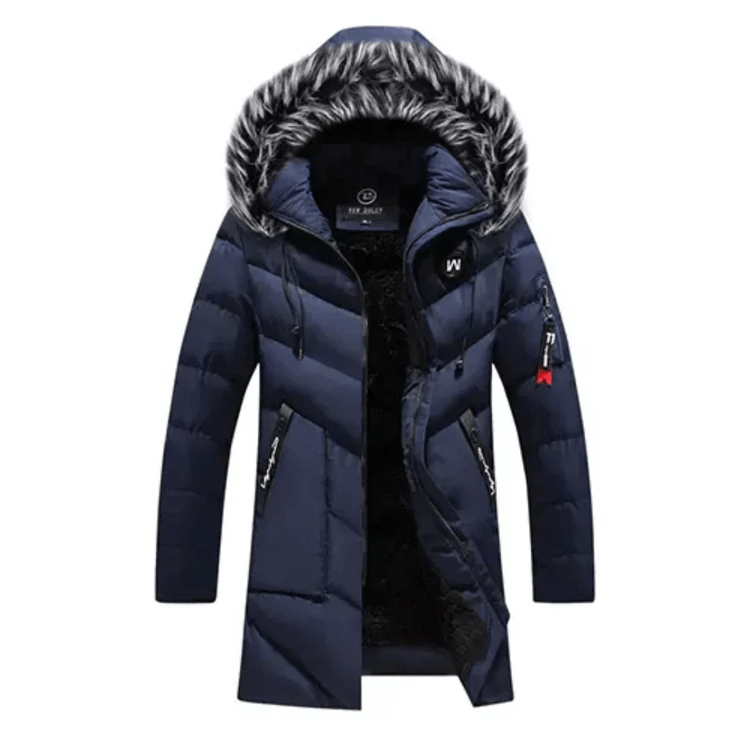 Caden Men's Puffer Jacket | Warm Lining, Casual Style 1