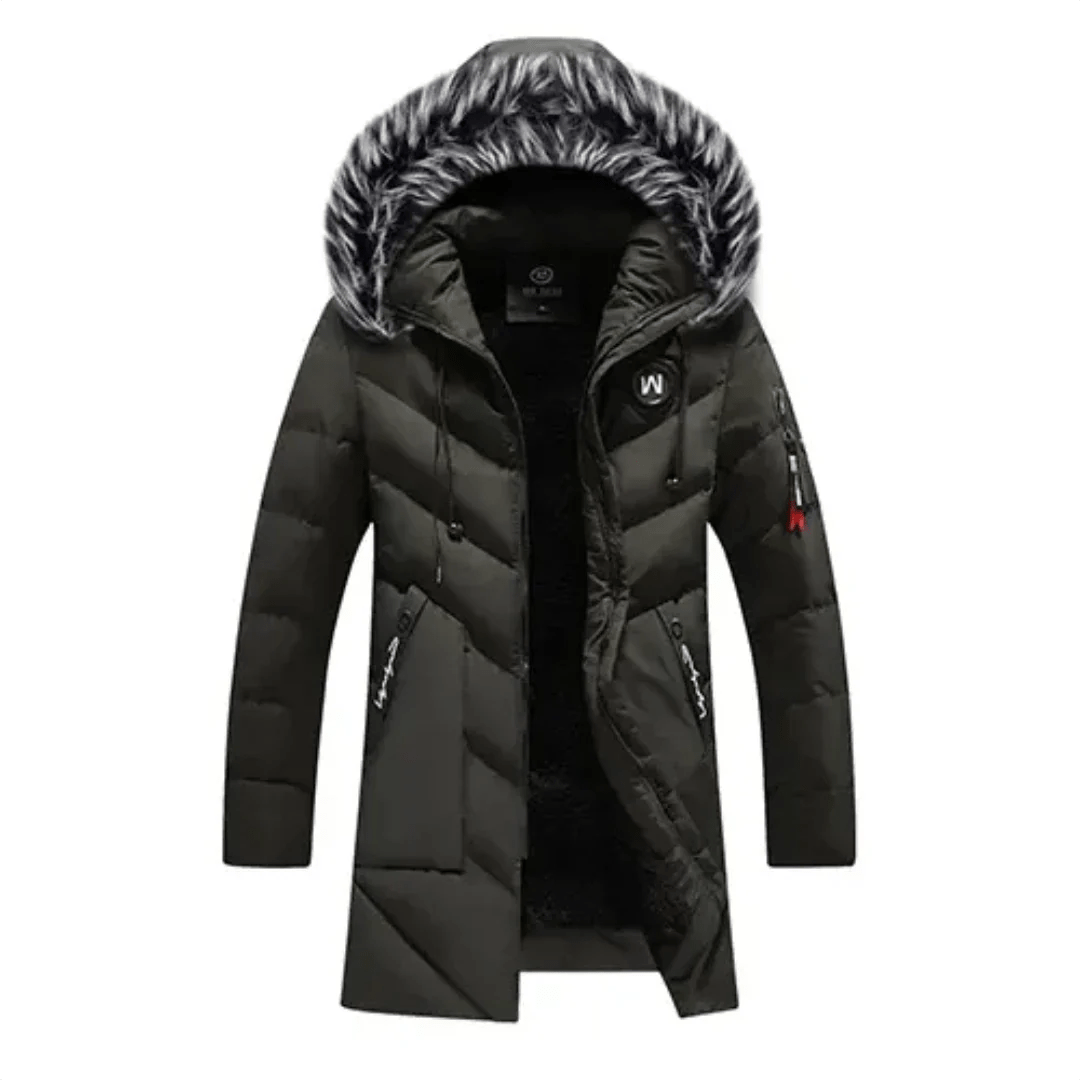 Caden Men's Puffer Jacket | Warm Lining, Casual Style 3