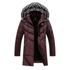 Caden Men's Puffer Jacket | Warm Lining, Casual Style 0