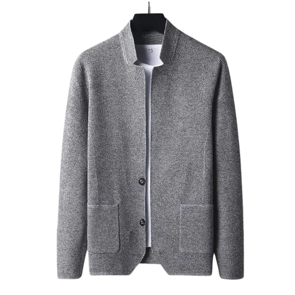 Cairndovel Knit Stand-Collar Jacket product image 2