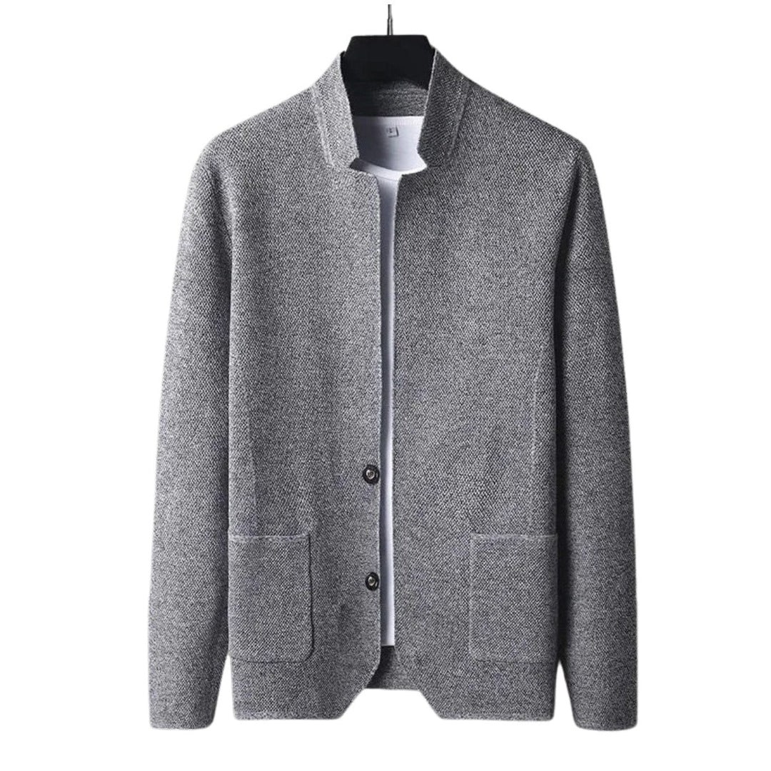 Cairndovel Knit Stand-Collar Jacket product image 2