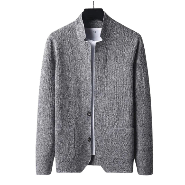 Cairndovel Knit Stand-Collar Jacket product image 2