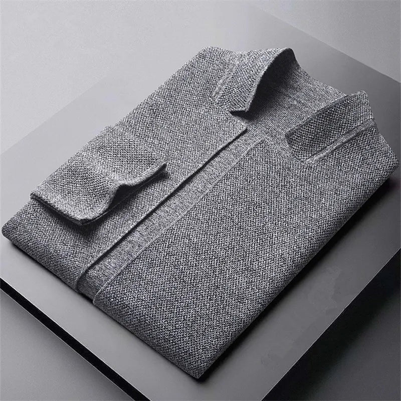 Cairndovel Knit Stand-Collar Jacket product image 4