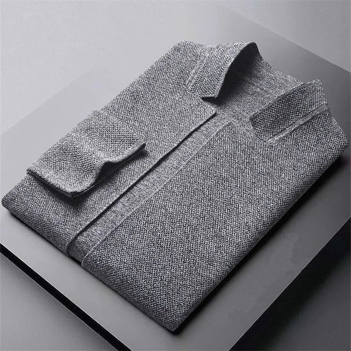 Cairndovel Knit Stand-Collar Jacket product image 4