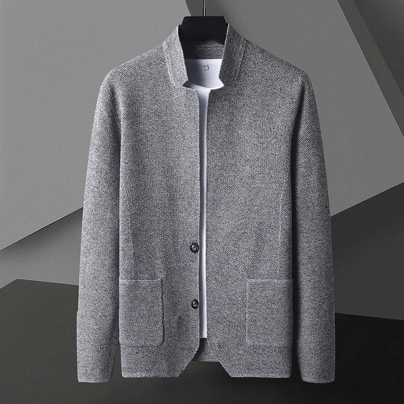 Cairndovel Knit Stand-Collar Jacket product image 6