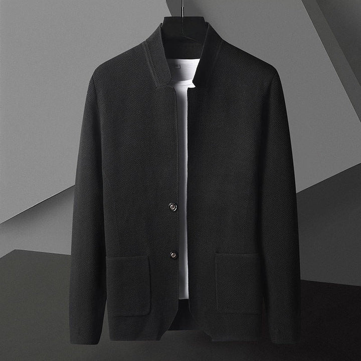 Cairndovel Knit Stand-Collar Jacket product image 8