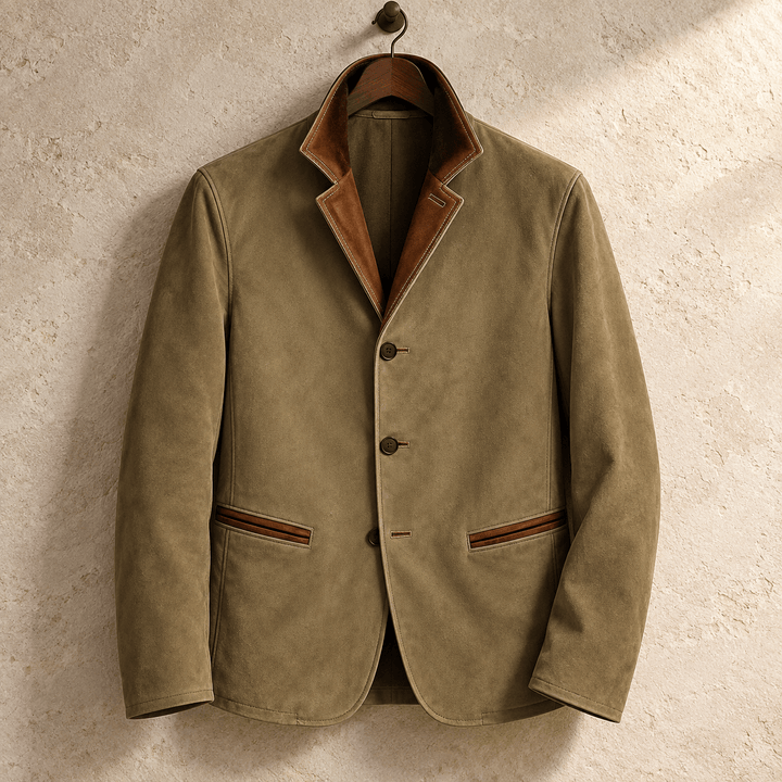 Calder Vintage Jacket in Khaki
