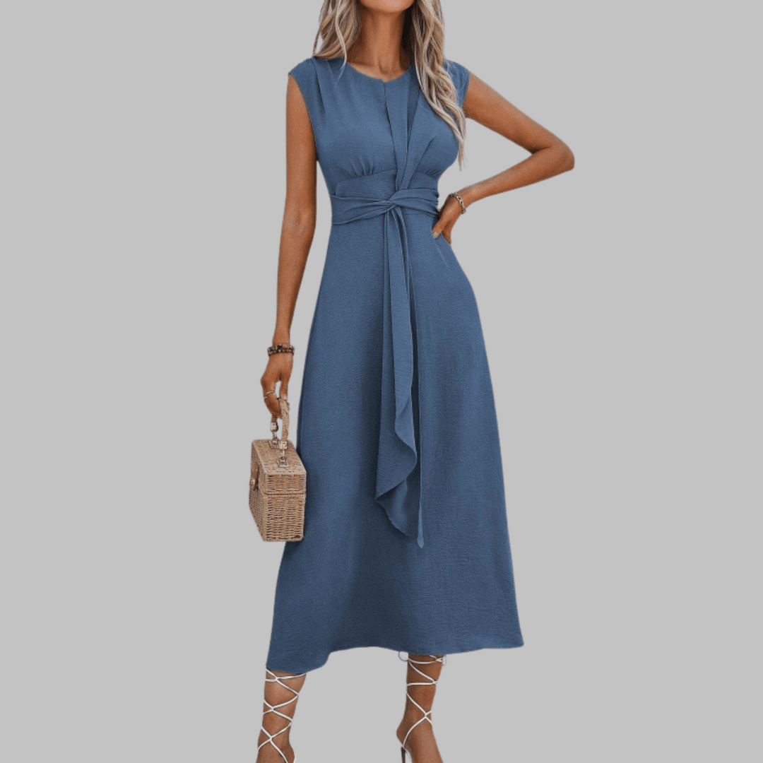 Calista Draped Midi Dress product image 1