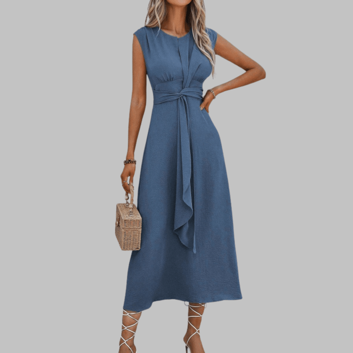Calista Draped Midi Dress product image 1