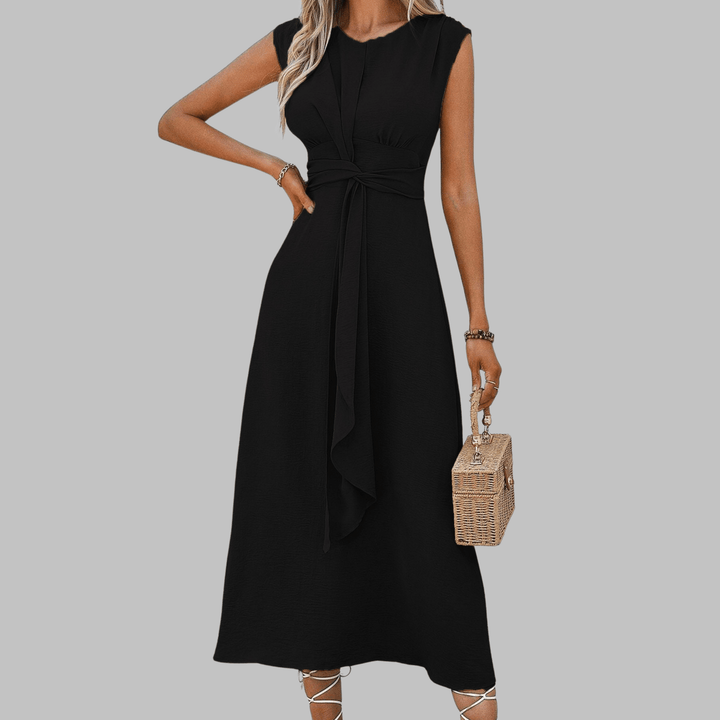 Calista Draped Midi Dress product image 4