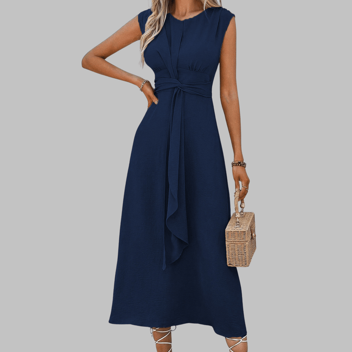 Calista Draped Midi Dress product image 5