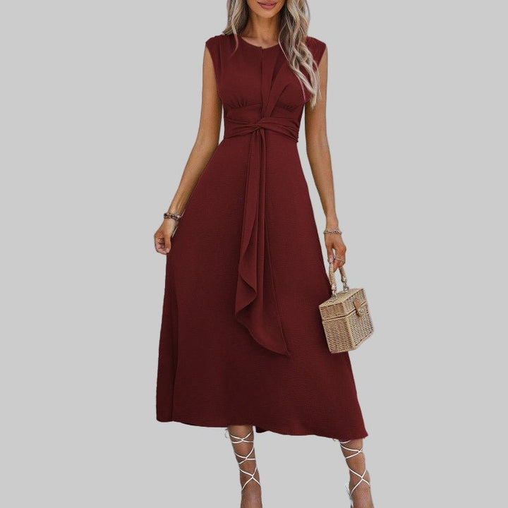 Calista Draped Midi Dress product image 9