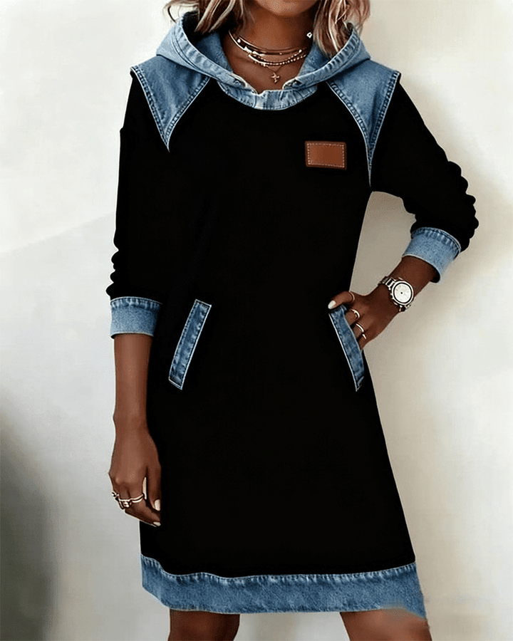 Calista Hooded Shift Dress product image 4
