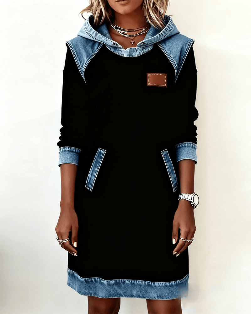 Calista Hooded Shift Dress product image 6