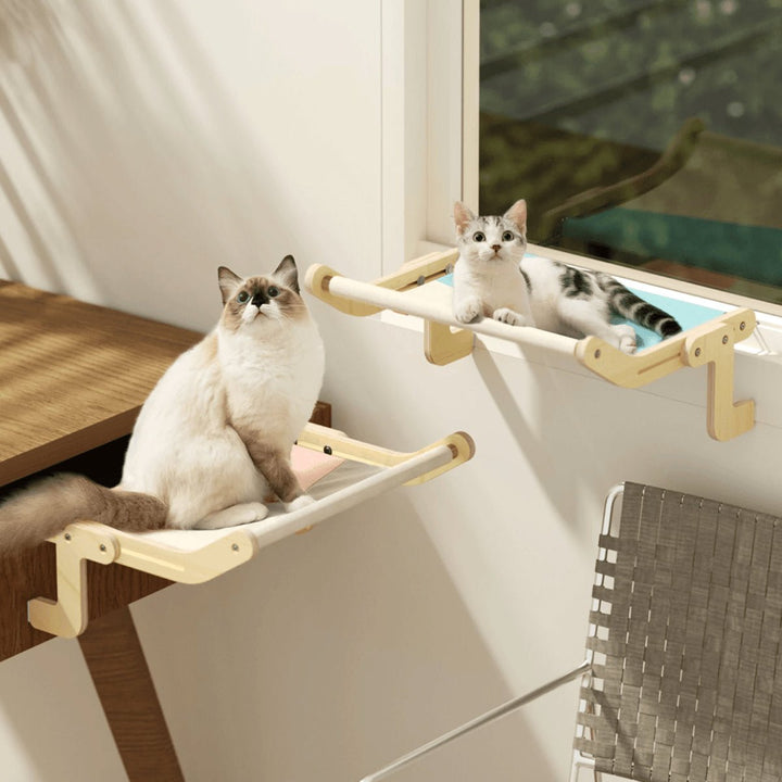 Calmora — Adjustable Cat Hammock Bed with Washable Canvas