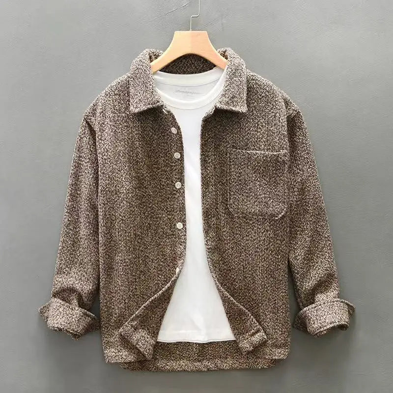 "Camden" Cashmere Blouse Long - Sleeve (Coffe XS) - | Zavonix
