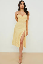 Cami Dress™ — Flaunt Your Curves with Effortless Elegance and All - Day Confidence (752 - Dark Yellow M) - | Zavonix