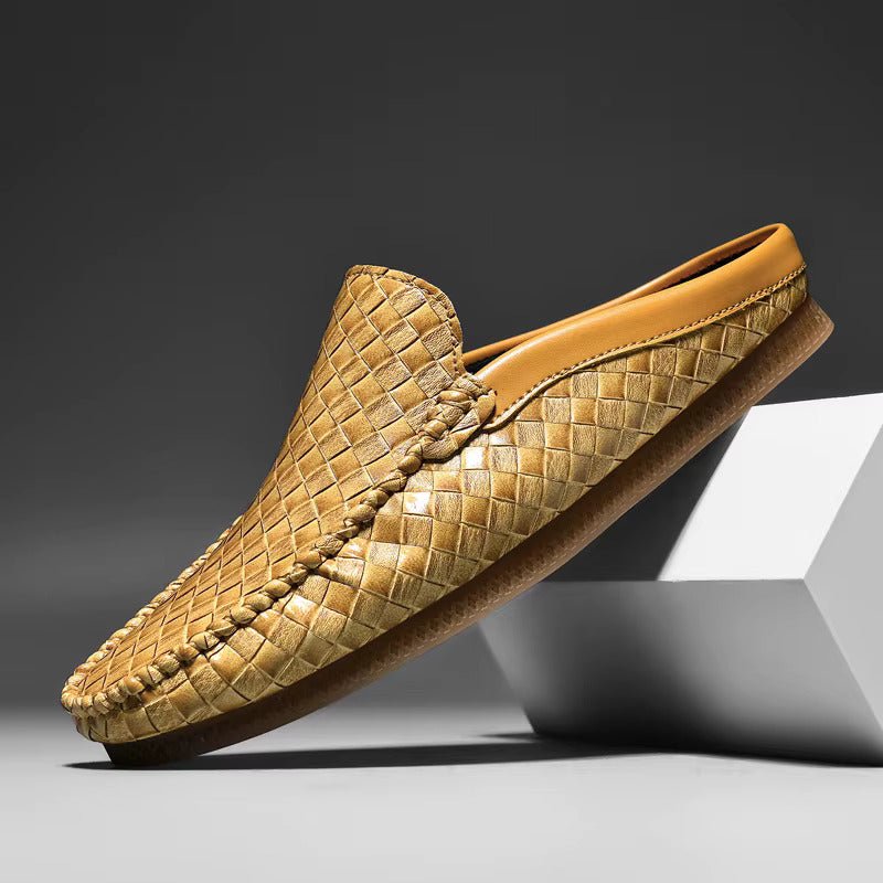 Canto Braided Loafer (Beige US 5.5 / EU 35.5) - | Zavonix
