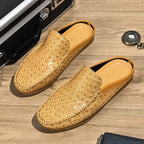 Canto Braided Loafer (Black US 5.5 / EU 35.5) - | Zavonix